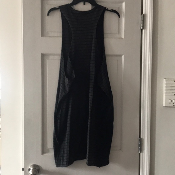 Asos Striped Racer Back Tank Dress - Picture 2 of 6